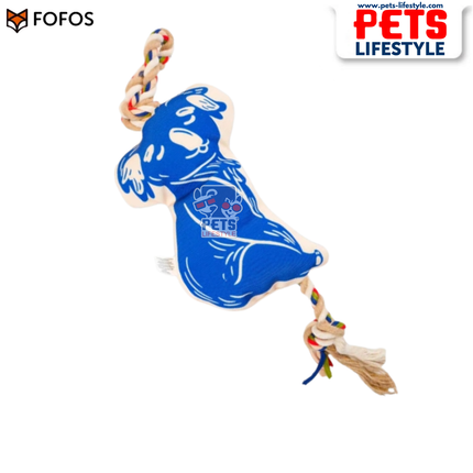 FOFOS Flossy Rope Toy With Koala Toy With Sloth Durable Rope + Plush Dog Toy Dental Tug Toy