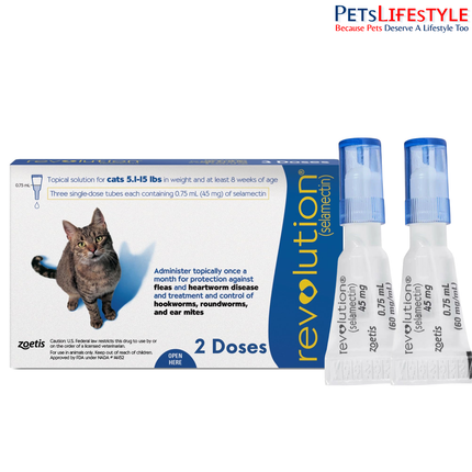 Zoetis Revolution Selamectin for Cats  Exp 05/2028