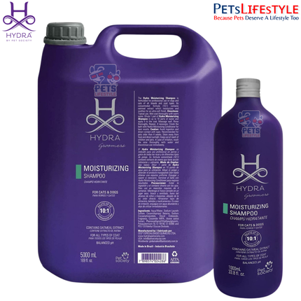 Hydra Groomer’s Moisturizing Shampoo – Oatmeal Extract, Itch Relief, Hydrating Formula