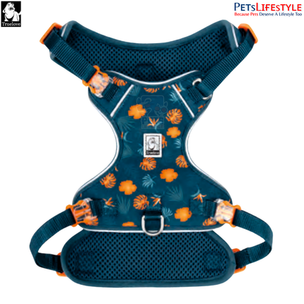 Truelove Ultra Light Small Dog Harness & Leash Set – BLUE CORAL