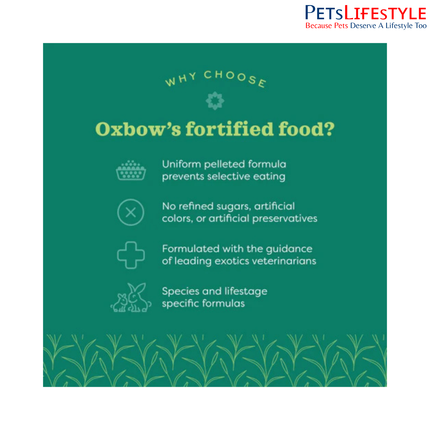 Oxbow Organic Bounty Adult Rabbit Food 1.36kg – Organic Complete & Balanced Rabbit Diet