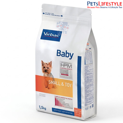 Virbac Veterinary HPM Baby Small & Toy Dog Food | Puppy Food for Small Breeds