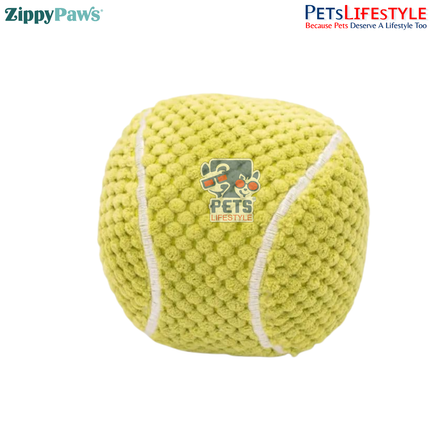 ZippyPaws Squeakie Can – Fetcha (Orange)  Stuffing-Free Plush Dog Toy with Full-Body Blaster Squeaker (Copy)