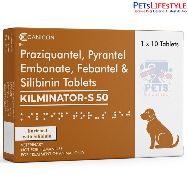 Canicon Kilminator - S 50 - 1 X 10 Tablets