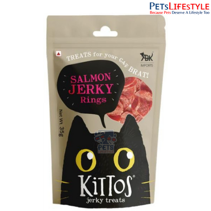 Kittos Purr Fect Salmon Rings Cat Treats