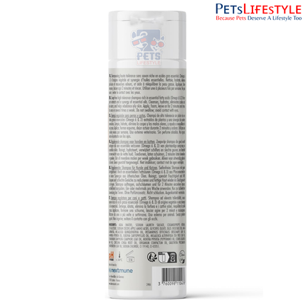 Savavet Dermoscent Essential 6 Sebo Shampoo for Dogs & Cats – Sebo-Regulating Anti-Dandruff Shampoo (200 ml)