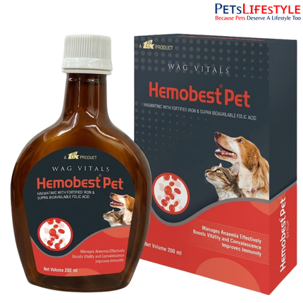 TTK Hemobest Pet Syrup for Dogs & Cats – 200ml