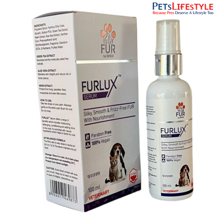 FURLUX™ Serum for Dogs & Cats – Advanced Skin & Coat Hydration Serum with HydraLuxe™ Technology | 100ml