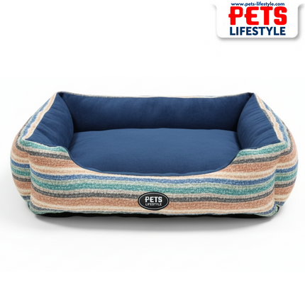 PᴇᴛsLɪғᴇsᴛʏʟᴇ Multicolor  Soft  Pet Bed – Dogs & Cats