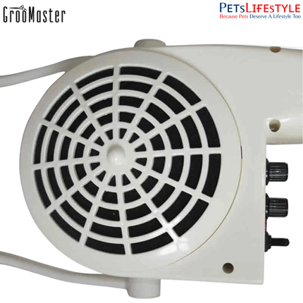 Groo Master VS-2400 Wall Mount Hands-Free Pet Dryer – Professional 2200W Grooming Dryer