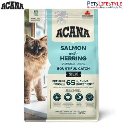 Acana Bountiful Catch Dry Cat Food for Adult Cats