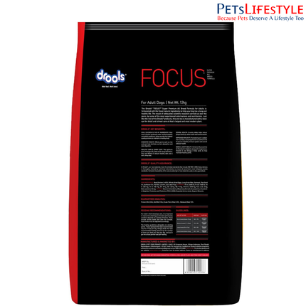 Drools Focus Super Premium Adult Dog Dry Food