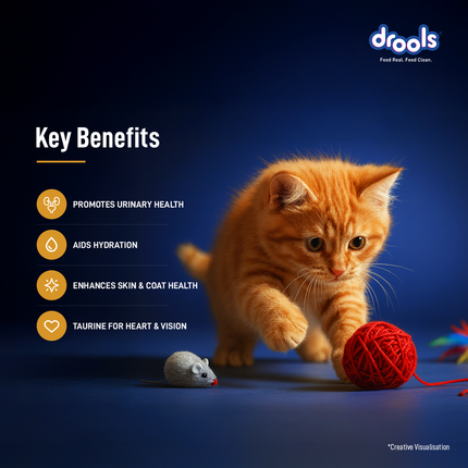 Drools Chicken Mousse Kitten 80g (5+1 Pack)