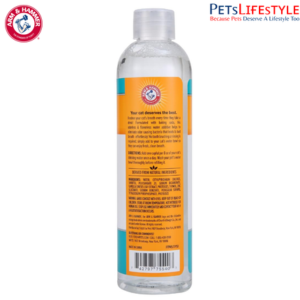 Arm & Hammer Advanced Care Dental Rinse / Water Additive for Cats – Mint Flavour