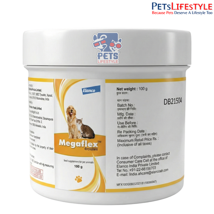 Elanco Megaflex – Bone & Joint Supplement for Dogs & Cats