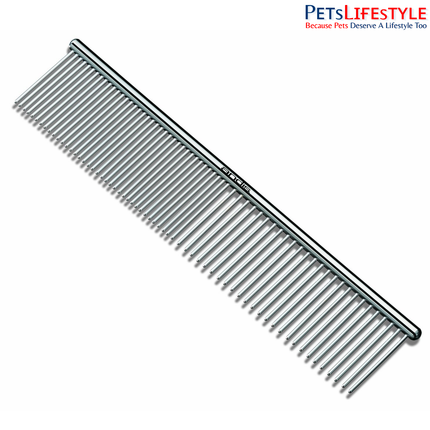 Andis Stainless Steel Comb for Knots, Mats & Loose Hair Removal – 7.5 Inch