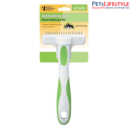 Andis Deshedding Tool for Dogs & Cats – Lime Green