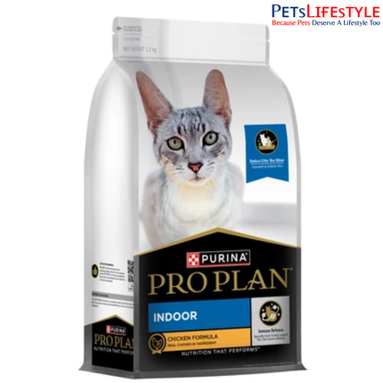 Pro Plan Chicken Flavoured Indoor Cat Dry Food