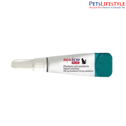 MSD Animal Health Bravecto (Fluralaner) Spot On Solution for Cats & Kittens (1 tube)
