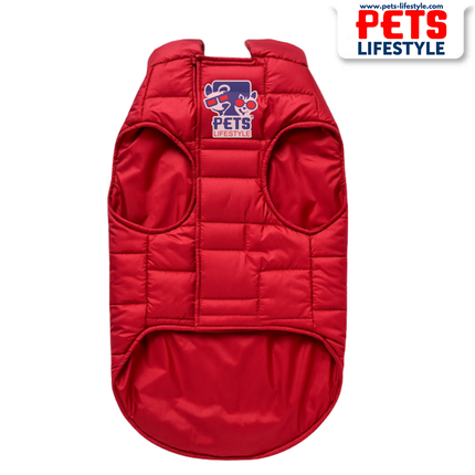 PᴇᴛsLɪғᴇsᴛʏʟᴇ RL Quilted Red Jacket for Pets – Canes Venatici Collection