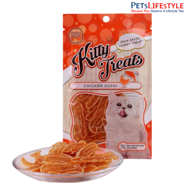 Rena’s Kitty Licks Chicken Sushi Kitten Treats - 30 g