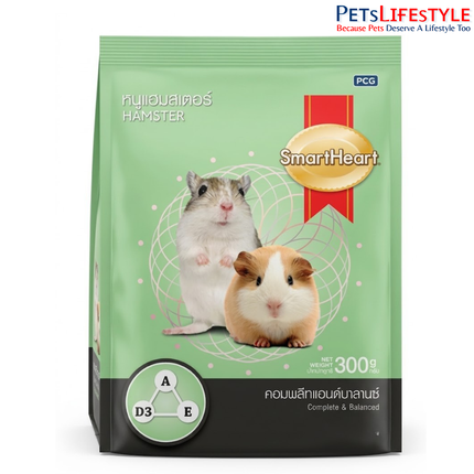 SmartHeart Hamster Food 300 g – Complete & Balanced Nutrition