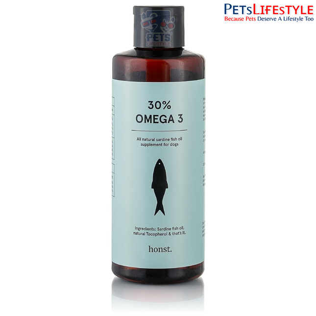 Honst 30% Omega-3 Sardine Fish Oil for Dogs 100 ml