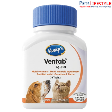 Venky’s Venworld Vendisc Joint & Backbone Support Supplement for Dogs & Cats – 30 Tablets