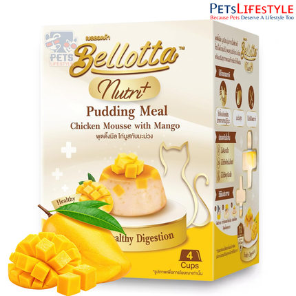 Bellotta Nutri+ Pudding Meal (Chicken Mousse with Mango)