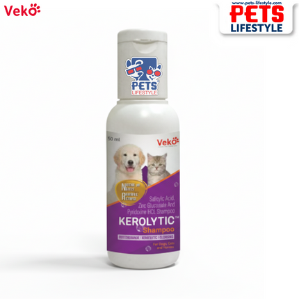 Veko Kerolytic Medicated Shampoo – For Seborrhea, Scaling & Dandruff