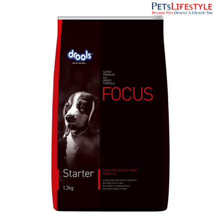 Drools Focus Starter Super Premium Dry Dog Food