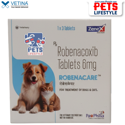 Robenacare 6mg (Robenacoxib) | Advanced Pain & Inflammation Relief for Dogs & Cats
