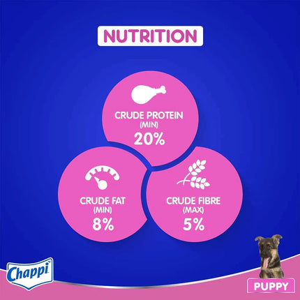 Chappi Puppy Dry Dog Food - Chicken and Milk