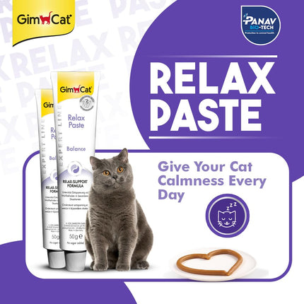 GimCat Relax Paste for Cats Natural Calming & Stress Relief