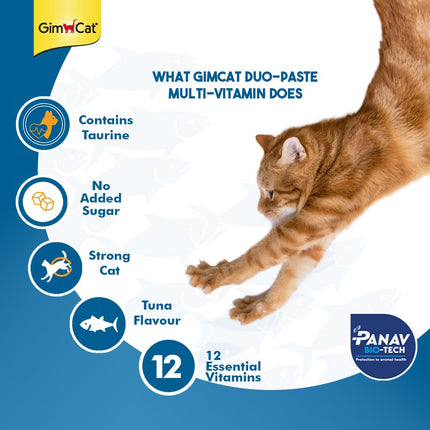 GimCat Duo Paste Multi-Vitamin Tuna for Cats