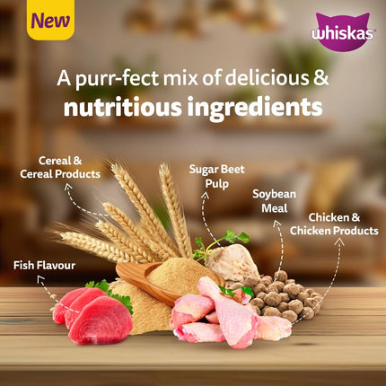 WHISKAS Persian Dry Adult Food