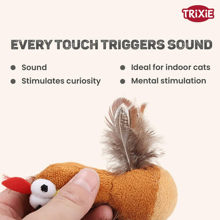 Trixie Roly-Poly Chicken Interactive Cat Toy