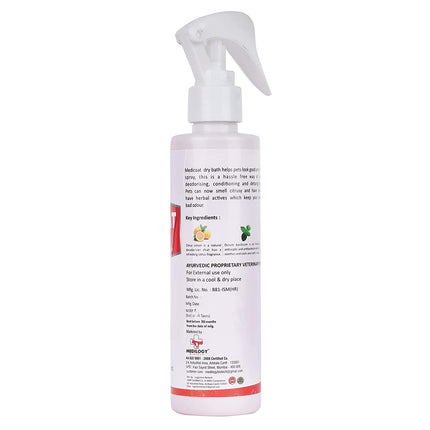 Medilogy Biotech Medicoat Waterless Shampoo Herbal Cleanser and Detangling Spray
