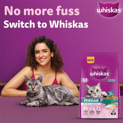 WHISKAS Persian Dry Adult Food