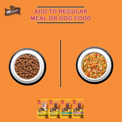 Marvo Chicken Chunk in Gravy For Adult Dog 70g