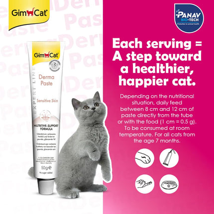 GimCat Derma Paste for Cats Skin & Coat Support
