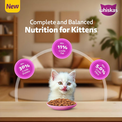 WHISKAS Persian Dry Kitten Food