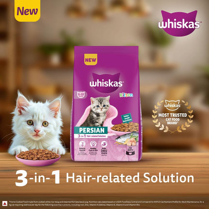 WHISKAS Persian Dry Kitten Food