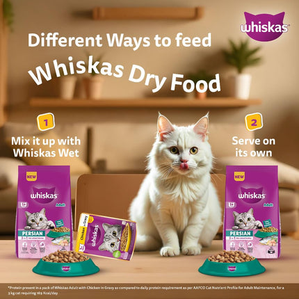 WHISKAS Persian Dry Adult Food