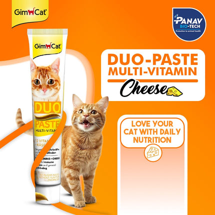 GimCat Duo Paste Multi-Vitamin Cheese for Cats