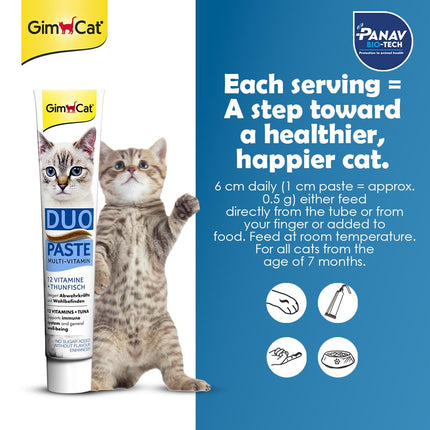 GimCat Duo Paste Multi-Vitamin Tuna for Cats