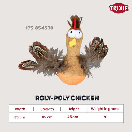 Trixie Roly-Poly Chicken Interactive Cat Toy