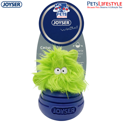 JOYSER Woball Monster Interactive Dog Toy – Green/Blue (M/L)