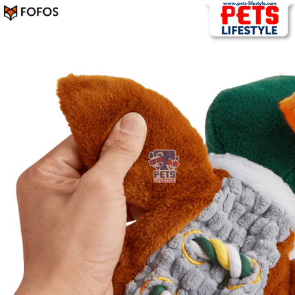 FOFOS Duck Rope Tug Dog Toy Squeakers + Rope Limbs