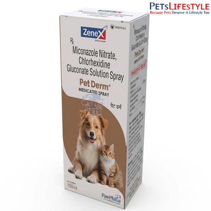 Zenex Pet Derm Medicated Spray